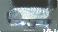 不沾錫，空焊不沾錫