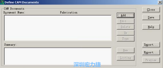 至此文件也已分析完及做了相應的優(yōu)化和調(diào)整,接著可以按Alt+F、C打開CAM輸出窗口。