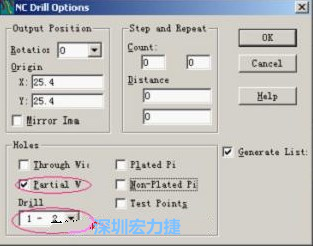 轉(zhuǎn)完Gerber后，接著還需轉(zhuǎn)鉆孔，通孔和盲、埋孔的轉(zhuǎn)法有所不同，轉(zhuǎn)通孔只須點(diǎn)擊Add，在彈出的窗口Document Name輸入文件名